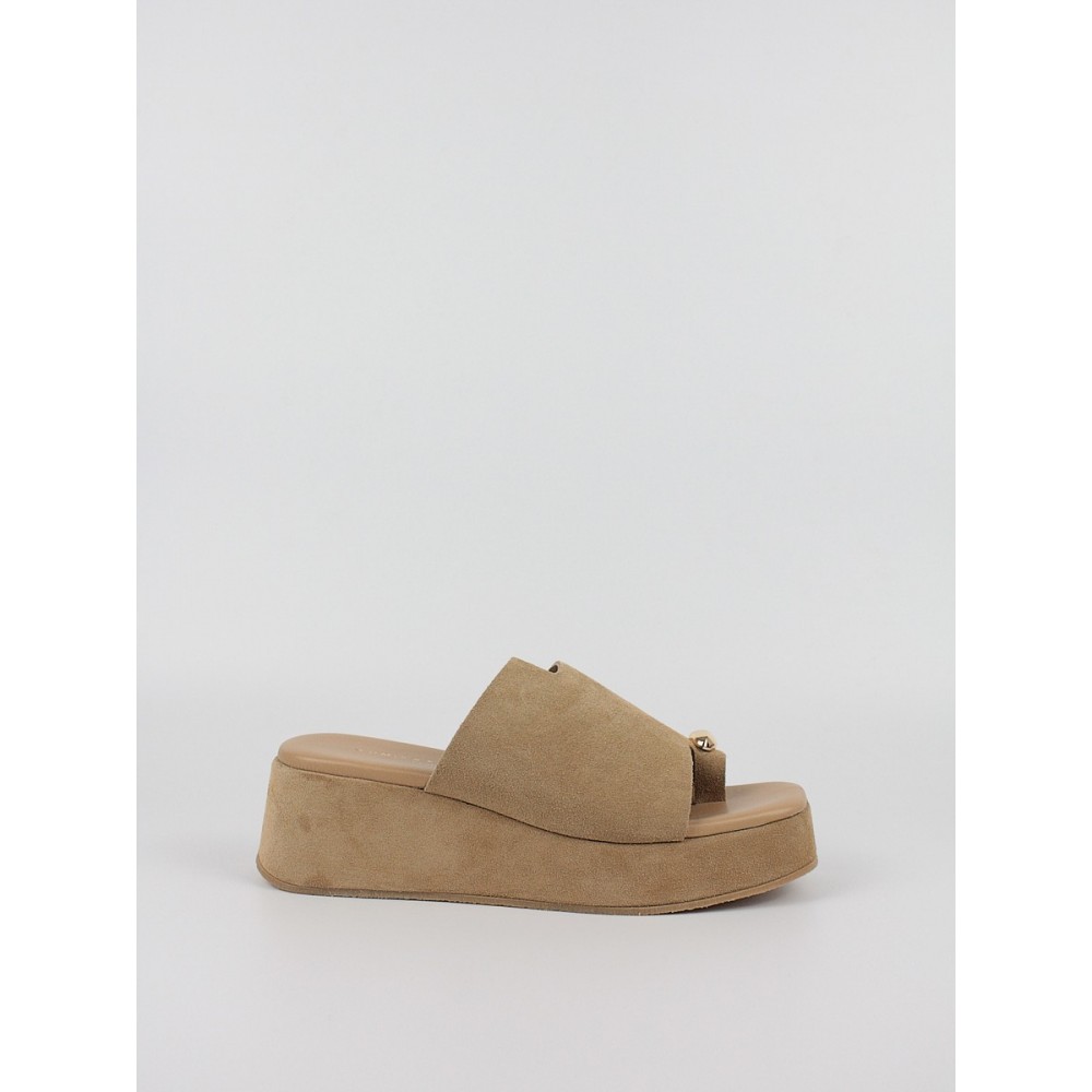 Women's Platform Komis-Komis A79 Camel