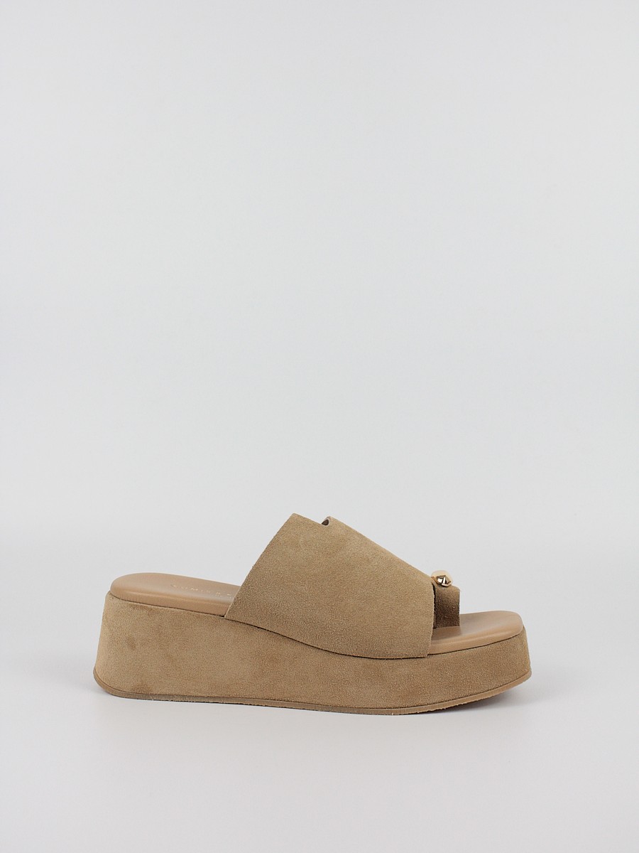 Women's Platform Komis-Komis A79 Camel