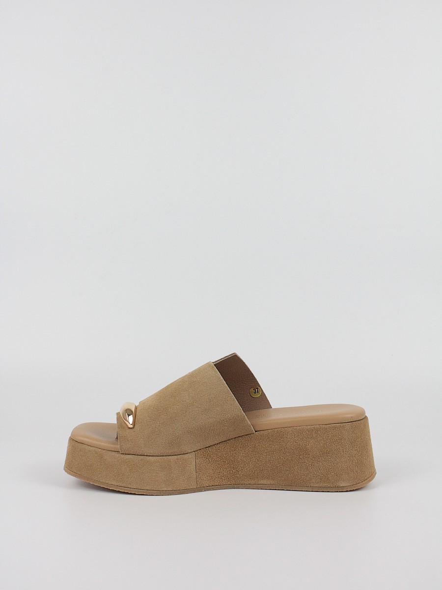 Women's Platform Komis-Komis A79 Camel