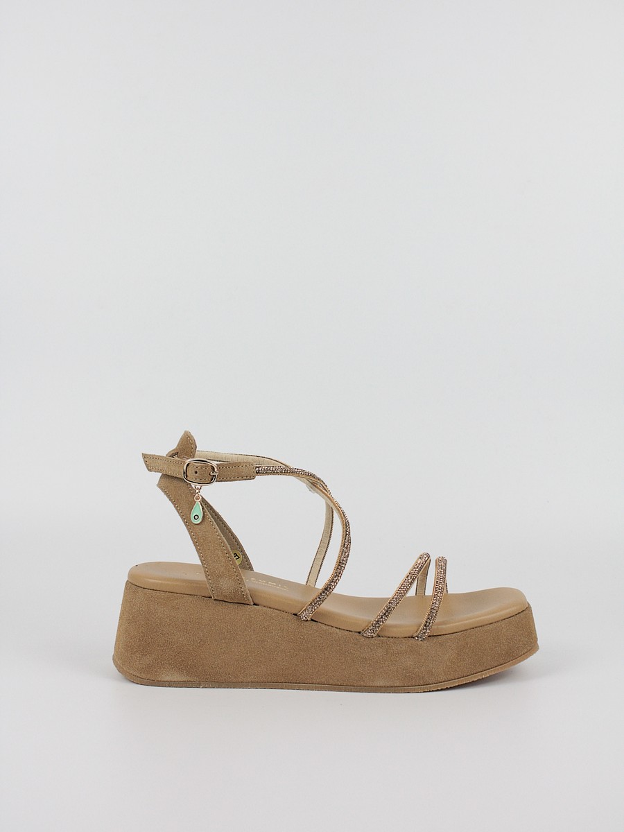 Women's Platform Komis-Komis A83 Camel