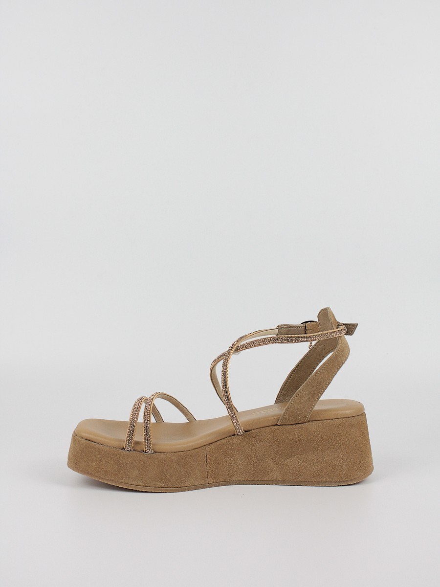 Women's Platform Komis-Komis A83 Camel