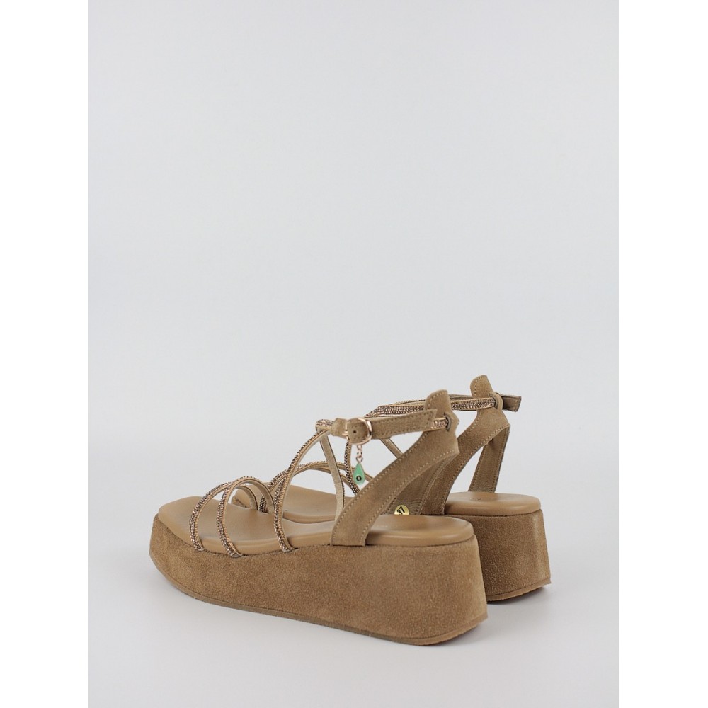 Women's Platform Komis-Komis A83 Camel