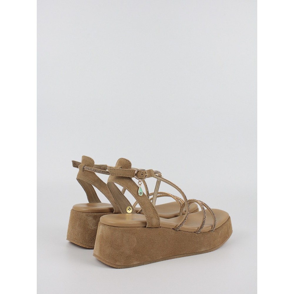 Women's Platform Komis-Komis A83 Camel