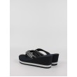 Γυναικεία Σαγιονάρα Tommy Hilfiger Tommy Webbing H Wedge Sandal FW0FW07149-0GY Μπλέ