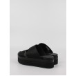 Women's Sandal Calvin KLein Flatform Sandal Webbing YW0YW00966-BDS Black