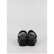 Women's Sandal Calvin KLein Flatform Sandal Webbing YW0YW00966-BDS Black