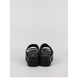 Γυναικεία Σανδάλια Calvin KLein Flatform Sandal Webbing YW0YW00966-BDS Μαύρο