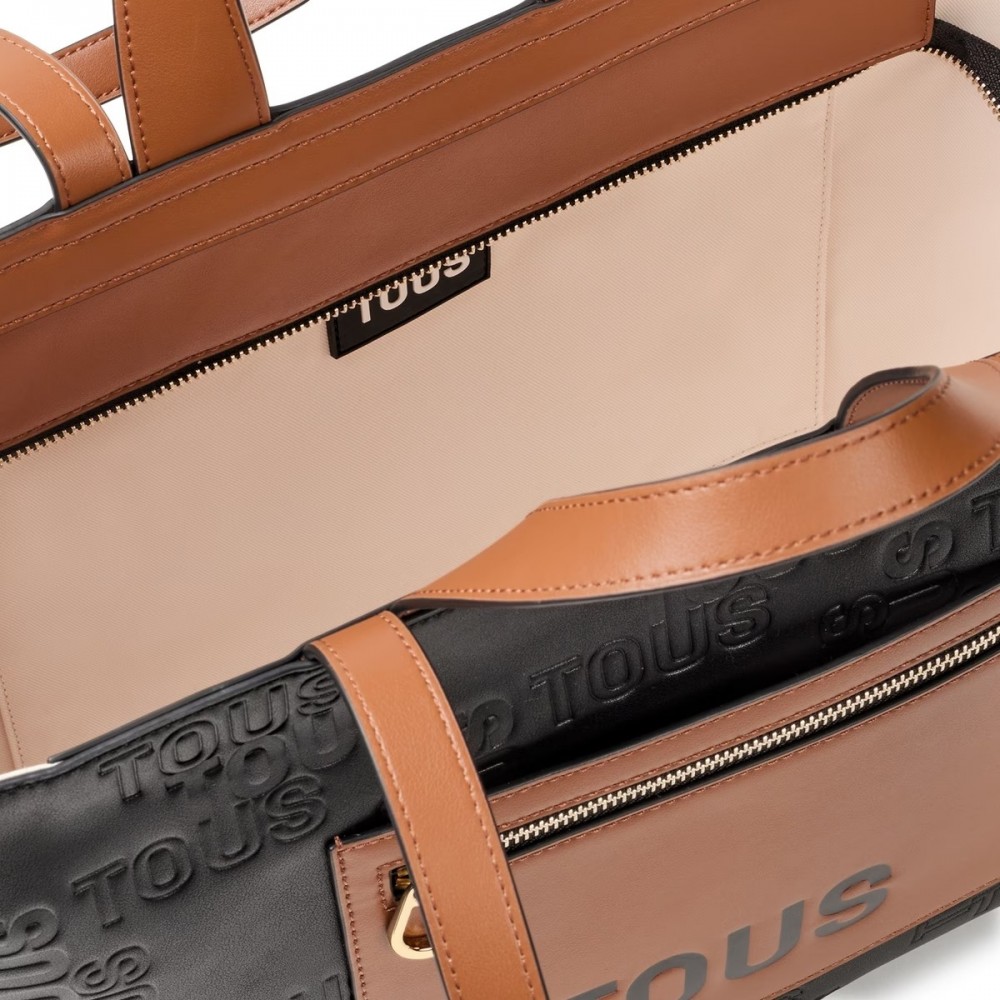 Women Bag Tous Capazo M. Tous Nanda 2001848443 Black-Brown