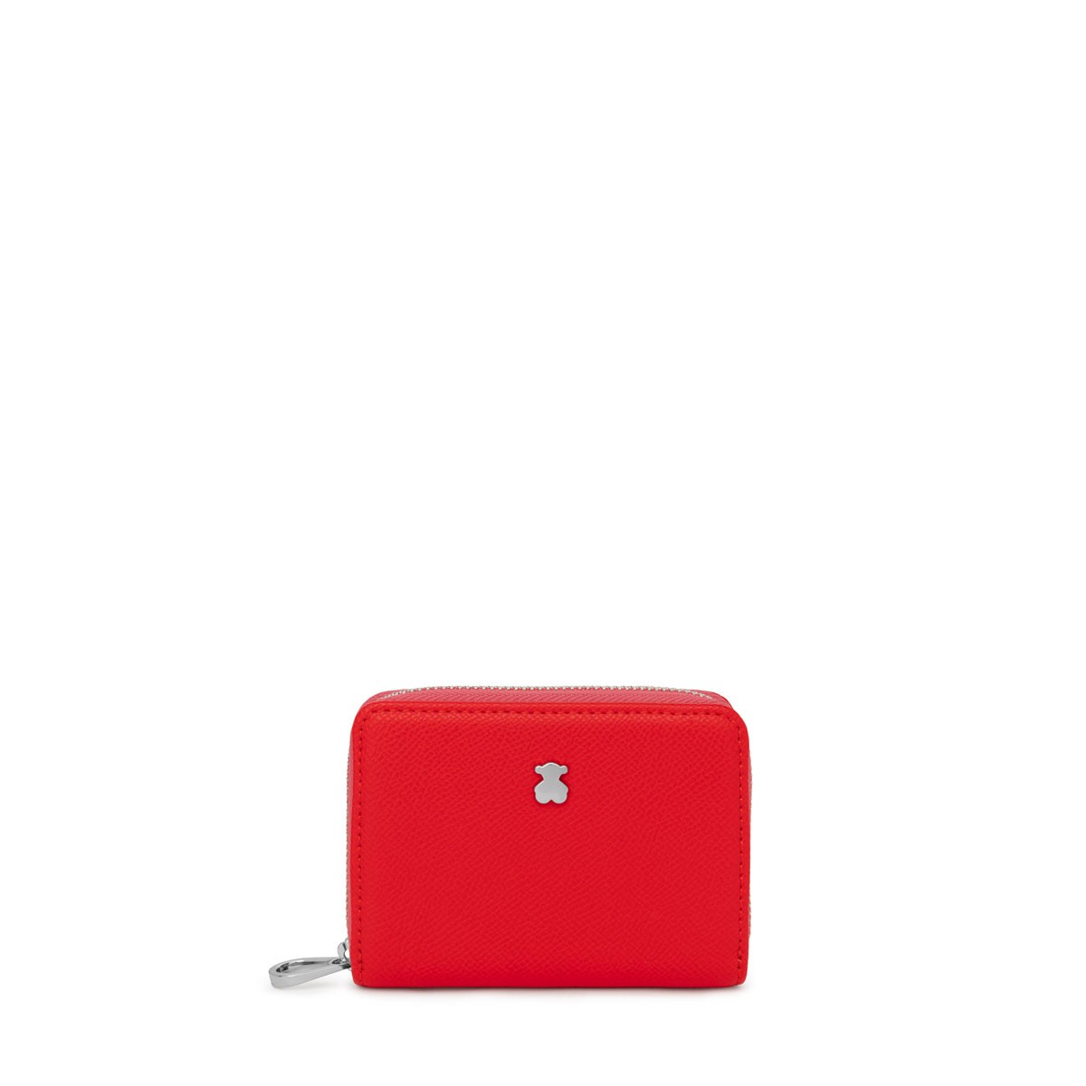 Women's Wallet Tous Monedero M. New Dubai Saffiano 2001690017 Red