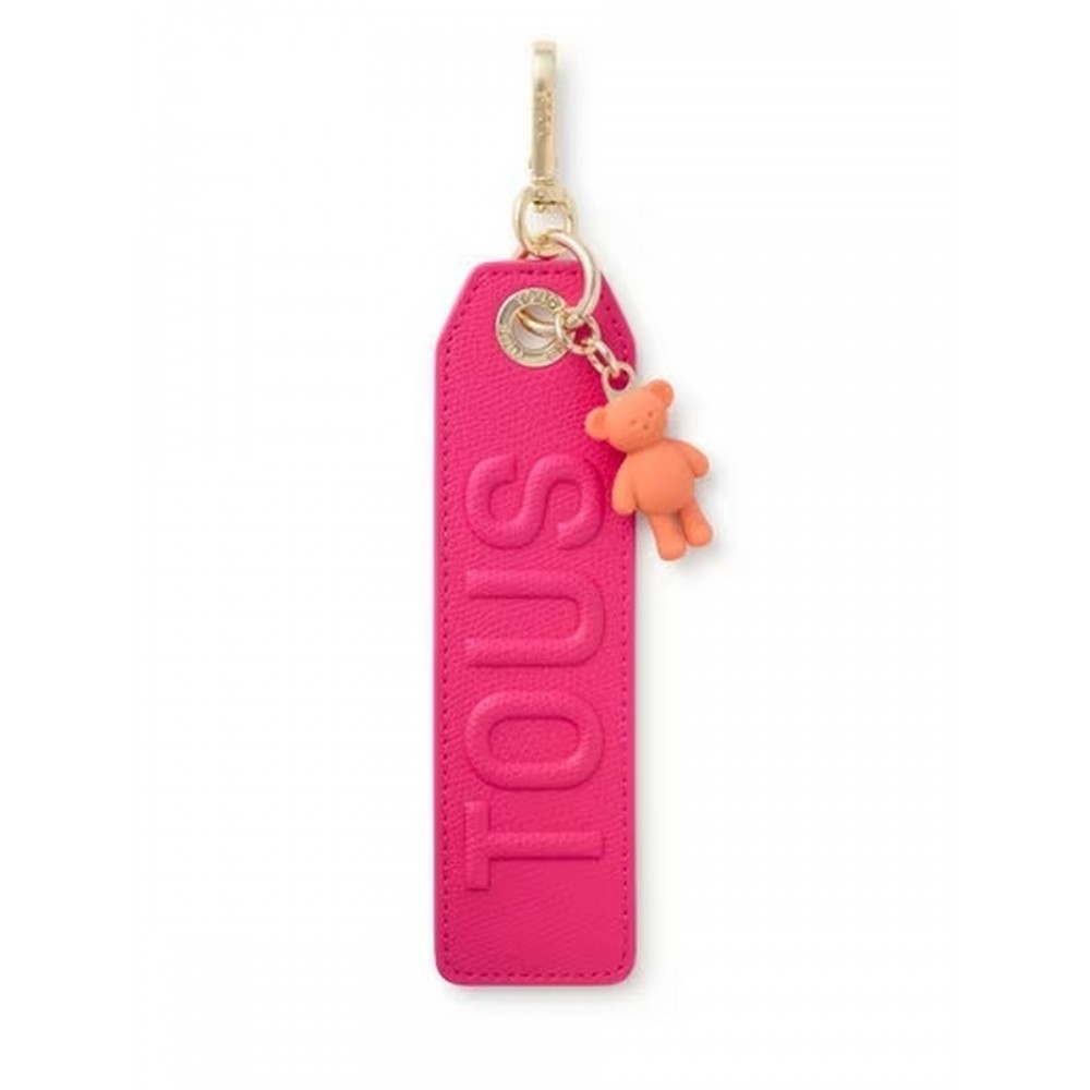 Women's Keychain Tous Llaverno Metal Logo 2001861451 Fuchsia