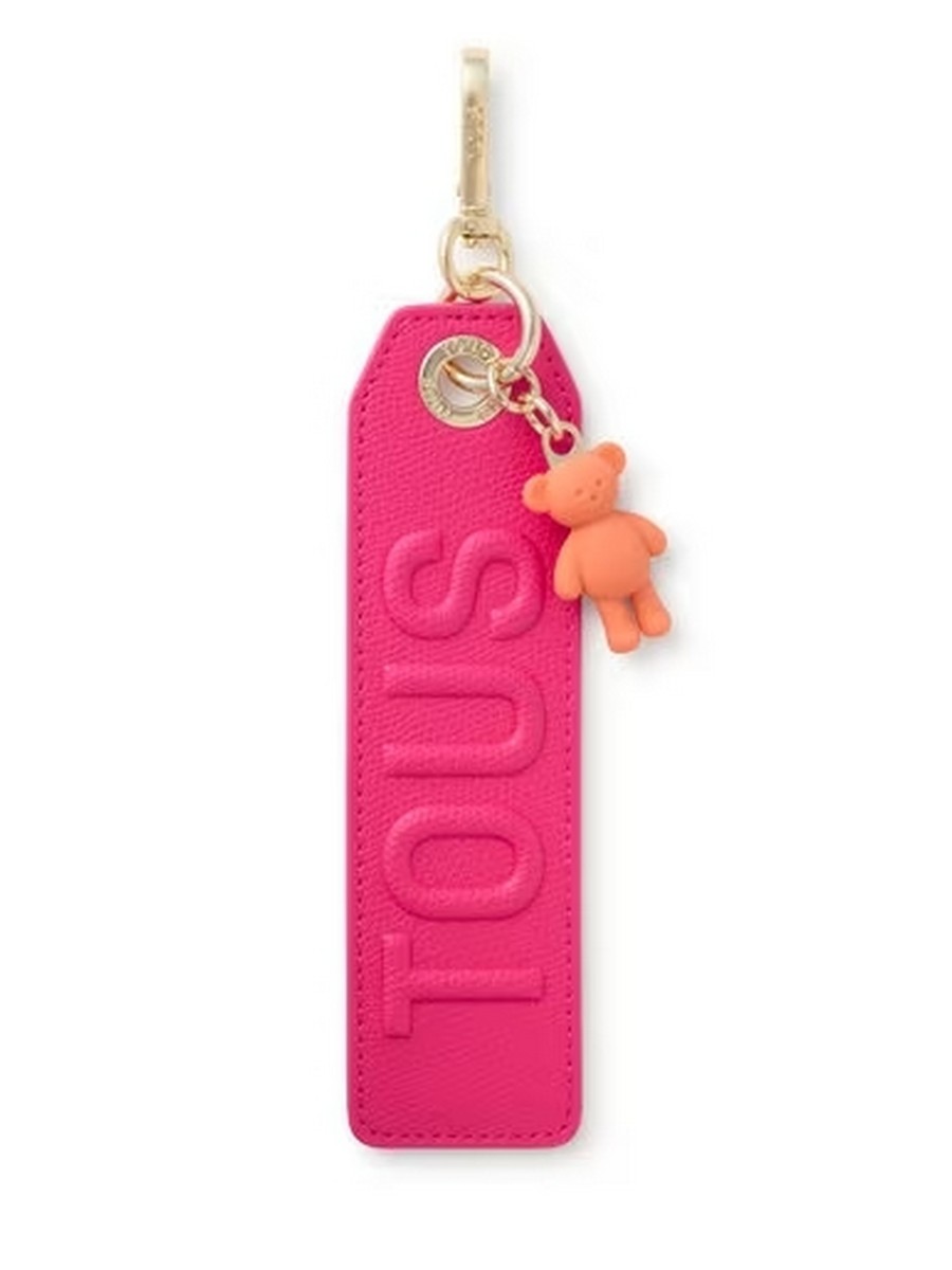 Women's Keychain Tous Llaverno Metal Logo 2001861451 Fuchsia