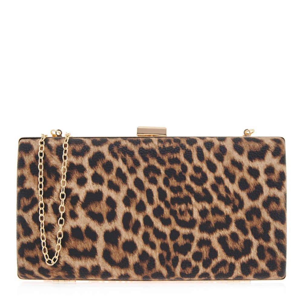 Women Clutch EXE Q67002029711 Leopar-Orange