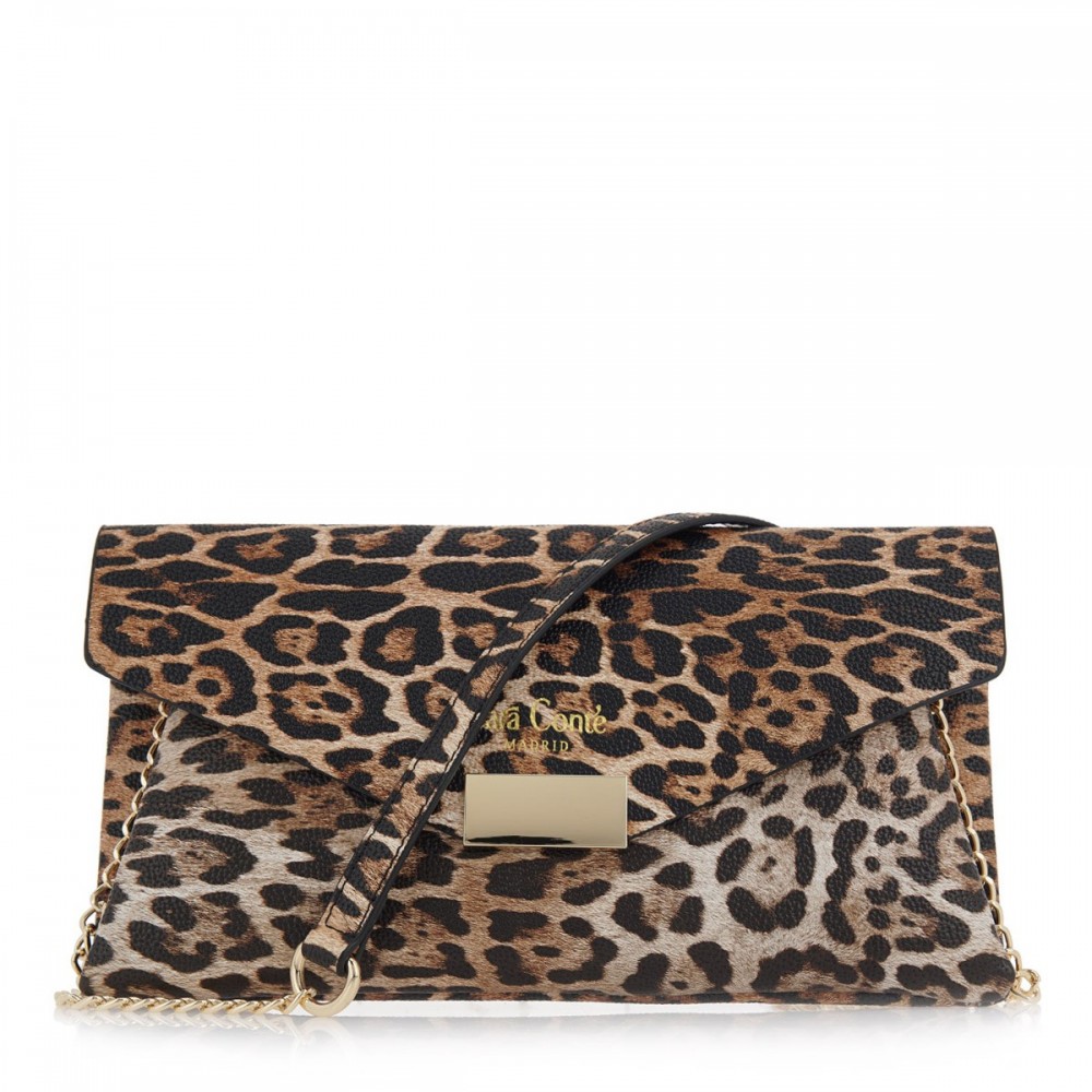 Women Clutch LARA CONTE Q67001319812 Leopard