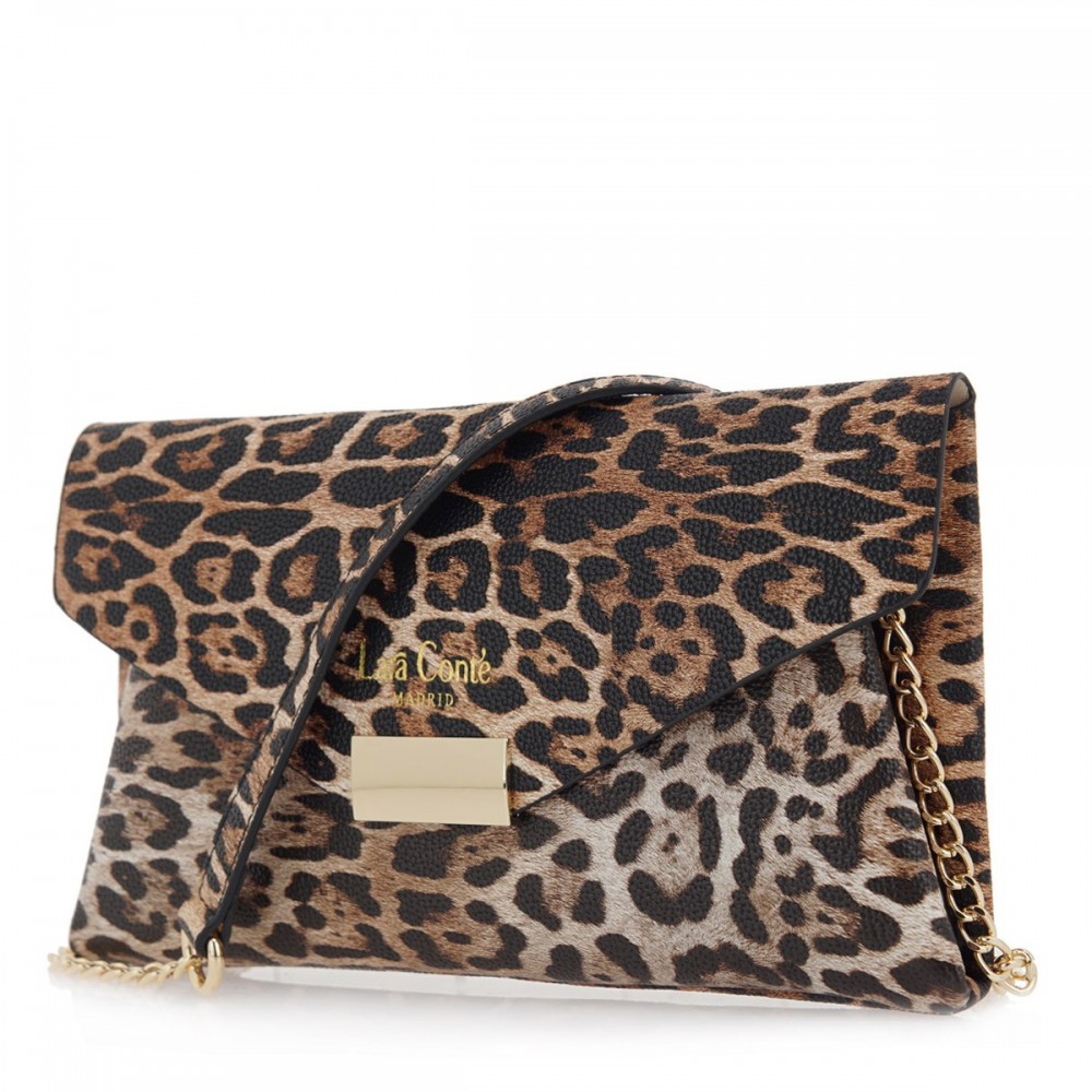 Women Clutch LARA CONTE Q67001319812 Leopard