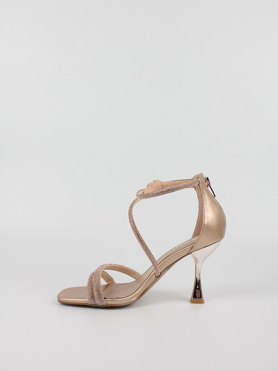 Women's Sandal Exe Q4700460437M Pink-Gold