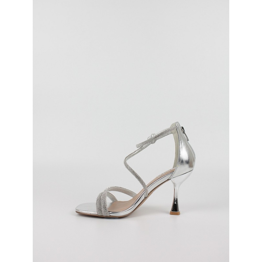 Women's Sandal Exe Q47004604Ε94 Silver