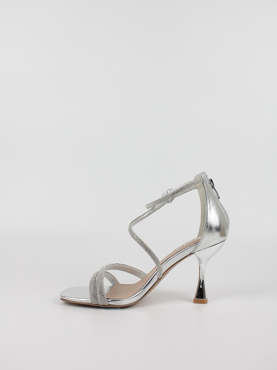 Women's Sandal Exe Q47004604Ε94 Silver