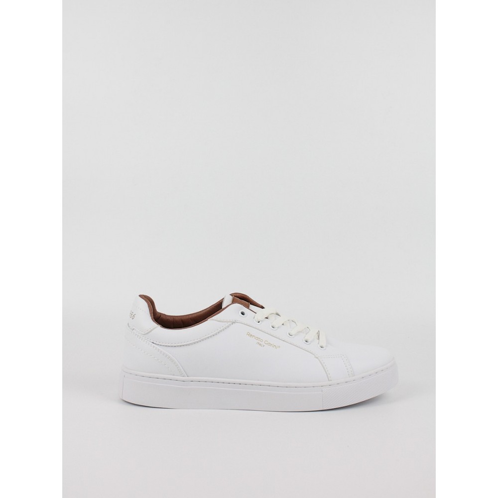 Ανδρικό Sneaker Renato Garini Q5700909163F Ασπρο Ανδρικό Sneaker Renato Garini Q5700909163F Ασπρο