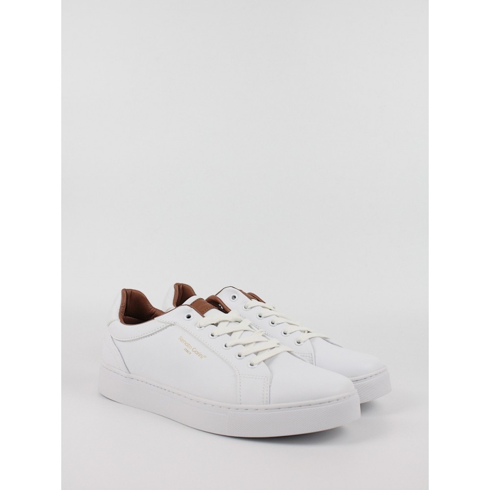 Ανδρικό Sneaker Renato Garini Q5700909163F Ασπρο Ανδρικό Sneaker Renato Garini Q5700909163F Ασπρο