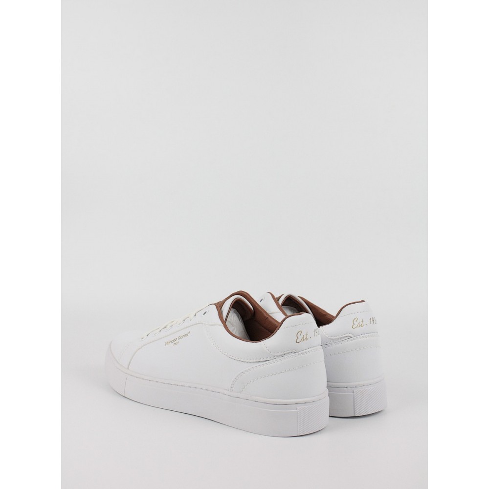 Ανδρικό Sneaker Renato Garini Q5700909163F Ασπρο Ανδρικό Sneaker Renato Garini Q5700909163F Ασπρο