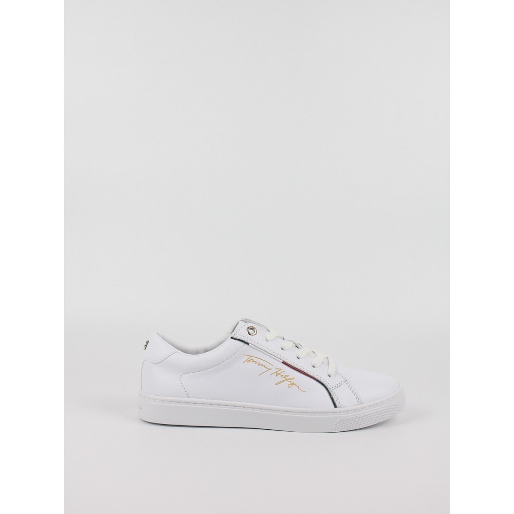 Women Sneaker Tommy Hilfiger Signature Sneaker FW0FW06322-YBS White