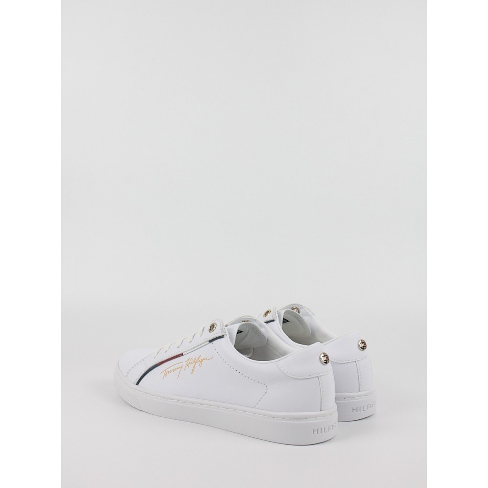 Γυναικεία Sneaker Tommy Hilfiger Signature Sneaker FW0FW06322 YBS Ασπρο Γυναικεία Sneaker Tommy Hilfiger Signature Sneaker FW0FW06322 YBS Ασπρο