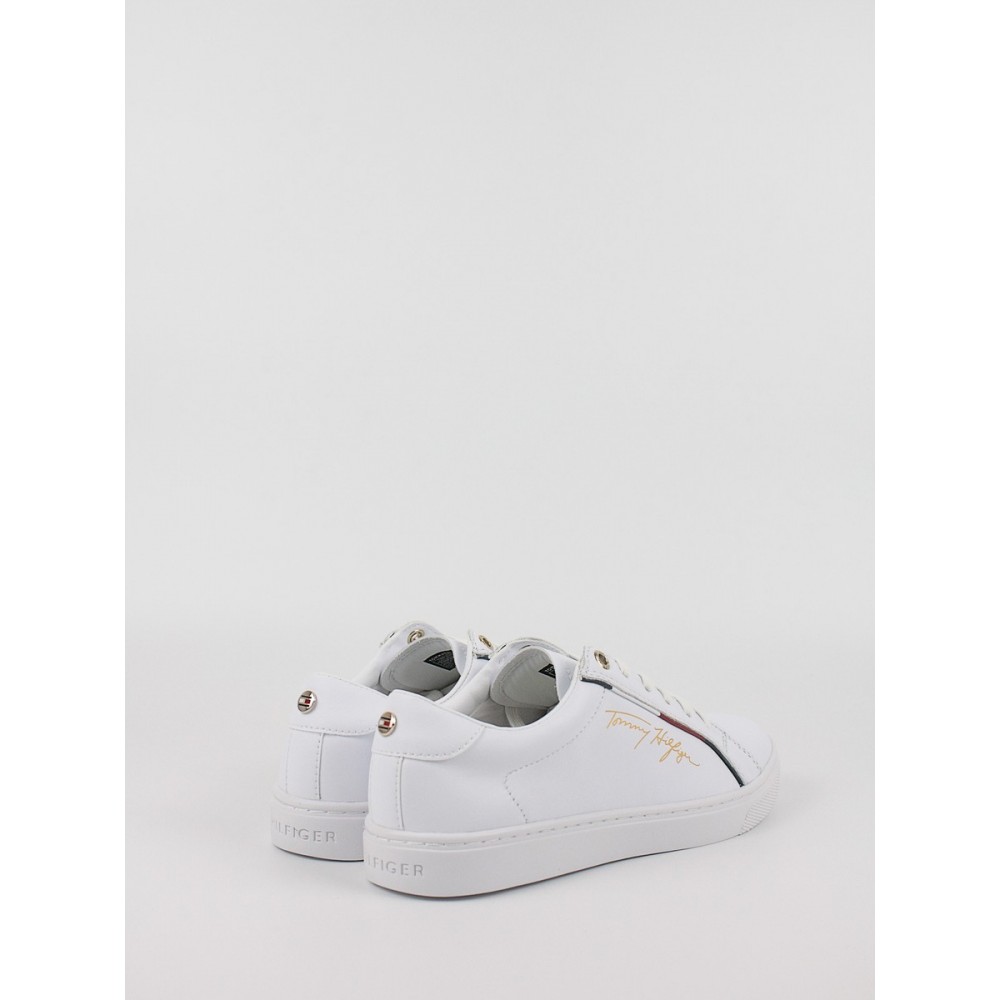 Γυναικεία Sneaker Tommy Hilfiger Signature Sneaker FW0FW06322 YBS Ασπρο Γυναικεία Sneaker Tommy Hilfiger Signature Sneaker FW0FW06322 YBS Ασπρο