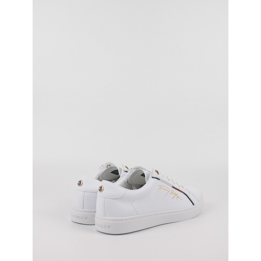 Women Sneaker Tommy Hilfiger Signature Sneaker FW0FW06322-YBS White