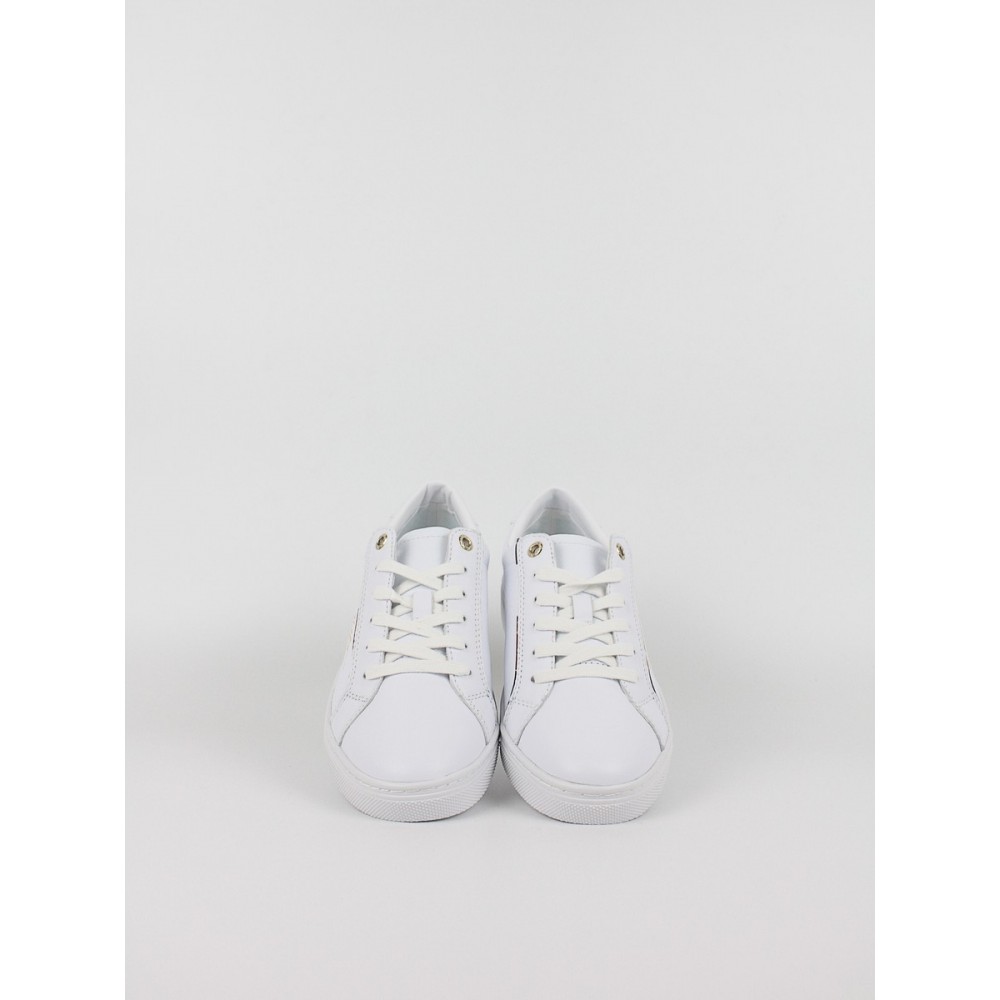 Women Sneaker Tommy Hilfiger Signature Sneaker FW0FW06322-YBS White