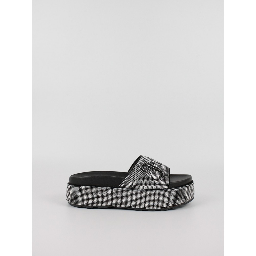 Γυναικεία Slider Juicy Couture JCFSYL222007-101 Dora Diamante Stacked Sandal Στράς Γυναικεία Slider Juicy Couture JCFSYL222007-101 Dora Diamante Stacked Sandal Στράς