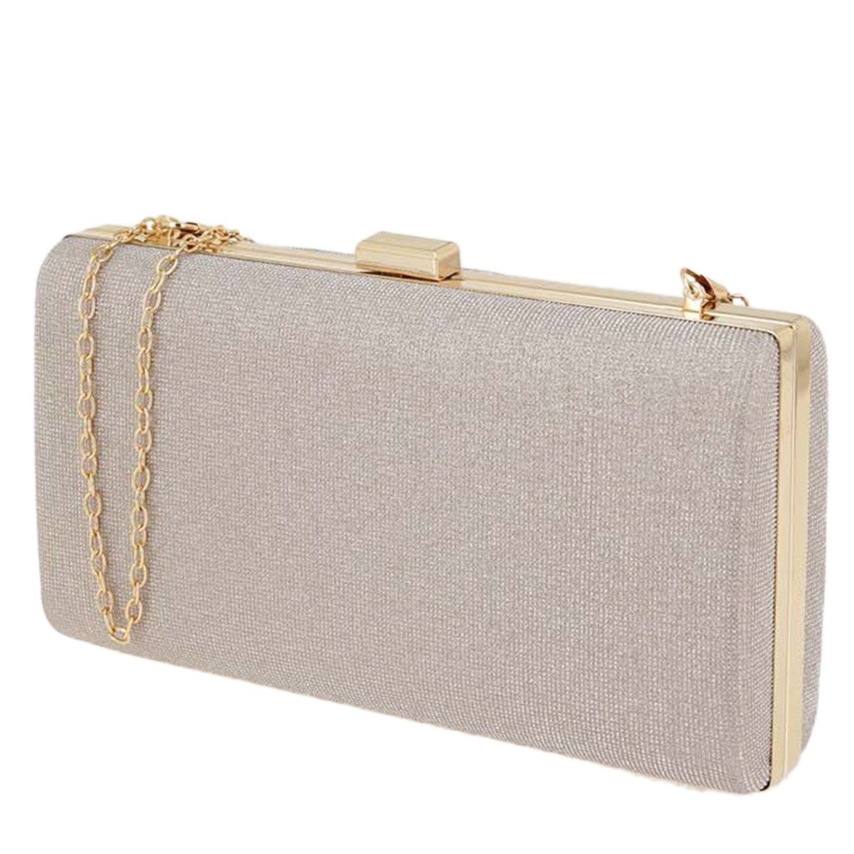 Women Clutch EXE Q6700202979C Lt Gold Gliter