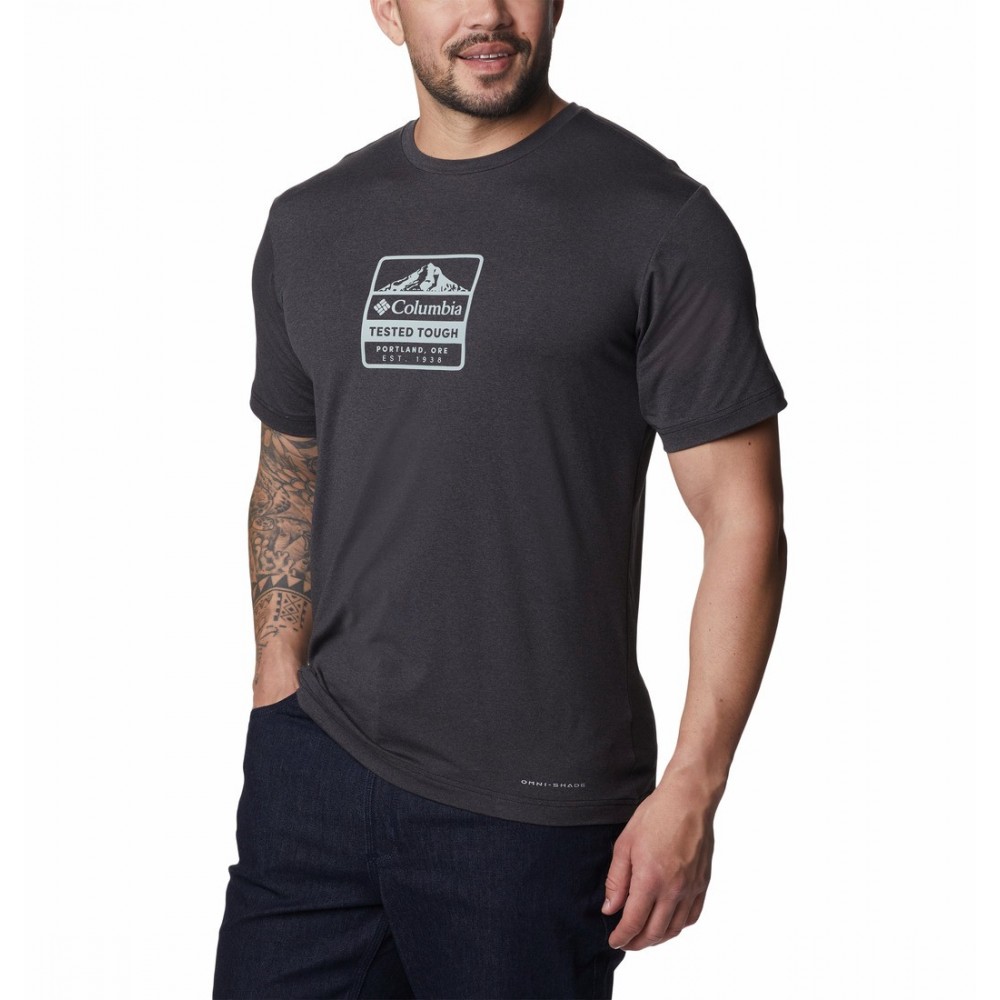 Ανδρική Μπλούζα Columbia Tech Trail™ Front Graphic SS Tee 2036545-011 Μαύρο Ανδρική Μπλούζα Columbia Tech Trail™ Front Graphic SS Tee 2036545-011 Μαύρο