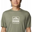 Men's Columbia Tech Trail™ Front Graphic SS Tee 2036545-011 Stone Green Heather