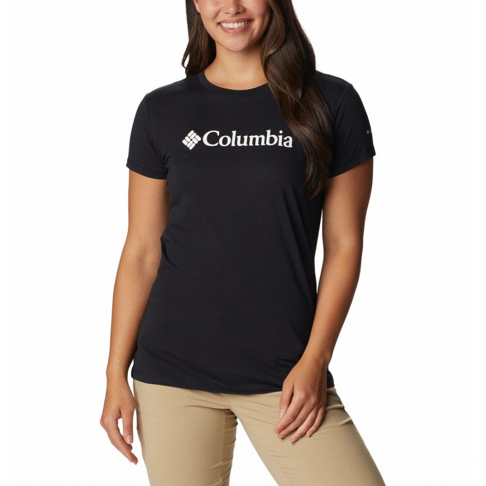 Women's Columbia Trek™ SS Graphic Tee 1992134-011 Black