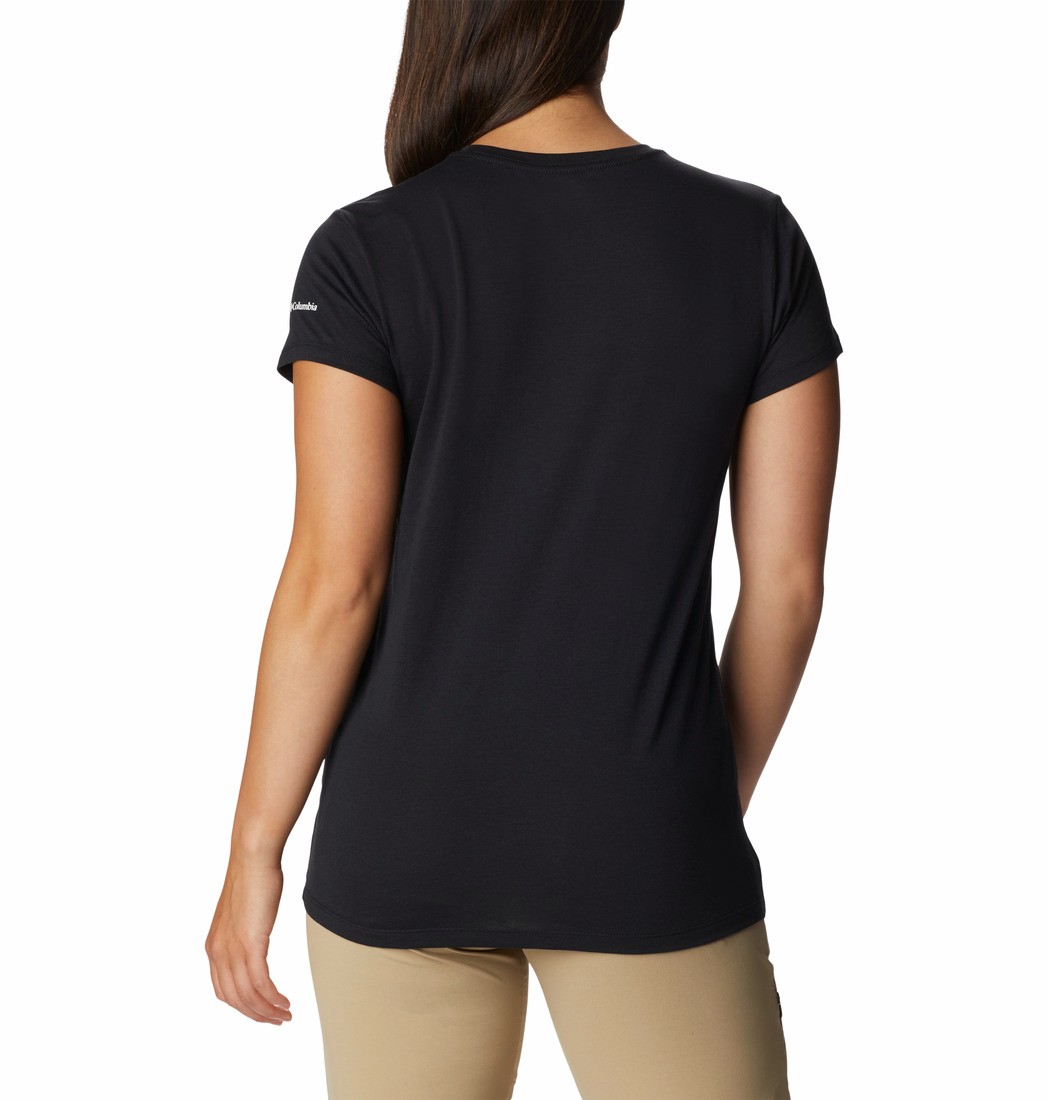 Women's Columbia Trek™ SS Graphic Tee 1992134-011 Black