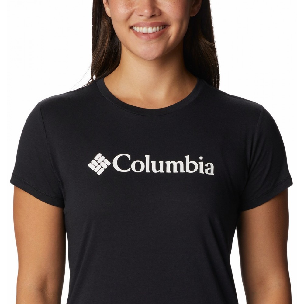 Women's Columbia Trek™ SS Graphic Tee 1992134-011 Black