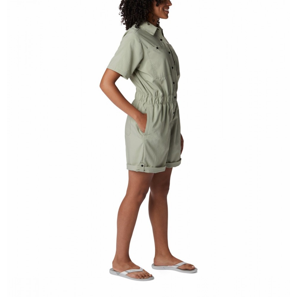 Columbia Women's Silver Ridge Utility™ Romper 2033381-348 Stone Green