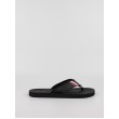 Ανδρική Σαγιονάρα Tommy Hilfiger Comfortable Padded Beach Sandal FM0FM04473-BDS Μαύρη