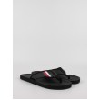 Men's Flip Flops Tommy Hilfiger Comfortable Padded Beach Sandal FM0FM04473-BDS Black Men's Flip Flops Tommy Hilfiger Comfortable Padded Beach Sandal FM0FM04473-BDS Black