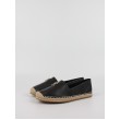 Γυναικεία Εσπανδρίγια Tommy Hilfiger Essential Leather Espadrille FW0FW07100-BDS Μαύρο