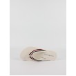 Γυναικεία Σαγιονάρα Tommy Hilfiger Tommy Essential Comfort Sandal FW0FW07147-AF4 Ασπρη