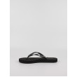 Women's Flip Flops Calvin KLein Flip Flop Mtl HW0HW01530-BEH Black