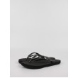 Women's Flip Flops Calvin KLein Flip Flop Mtl HW0HW01530-BEH Black