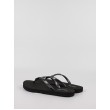 Γυναικεία Σαγιονάρα Calvin KLein Flip Flop Mtl HW0HW01530-BEH Μαύρο