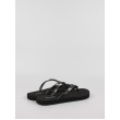 Women's Flip Flops Calvin KLein Flip Flop Mtl HW0HW01530-BEH Black