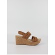 Women Platform Clarks Roze Lane 26171315 Brown