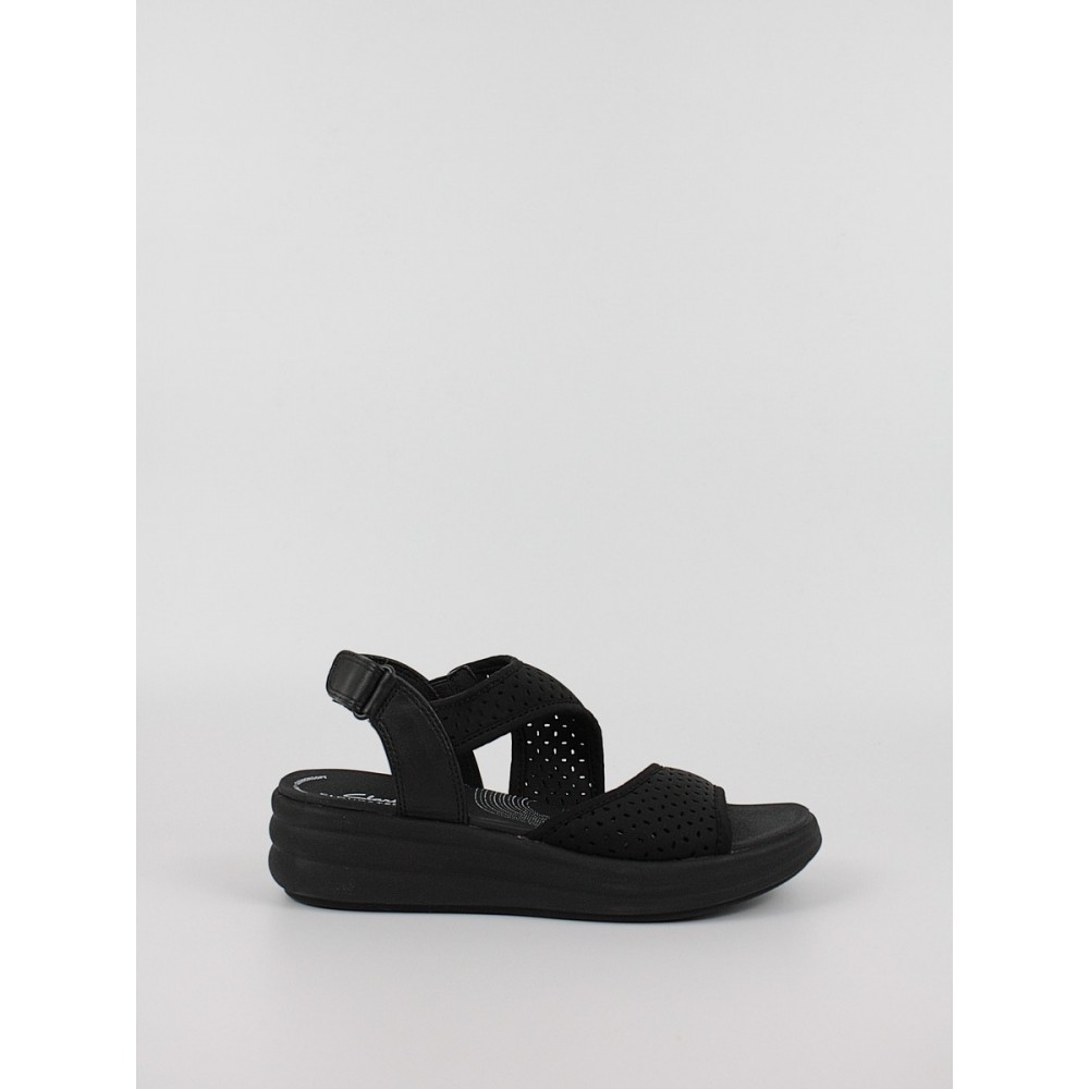 Women Sandal Clarks Drift Fern 26171403 Black