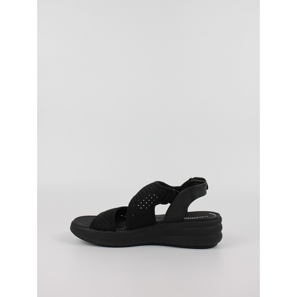 Women Sandal Clarks Drift Fern 26171403 Black