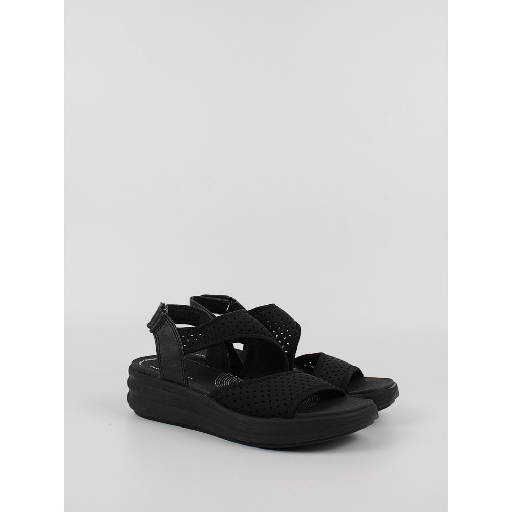 Women Sandal Clarks Drift Fern 26171403 Black