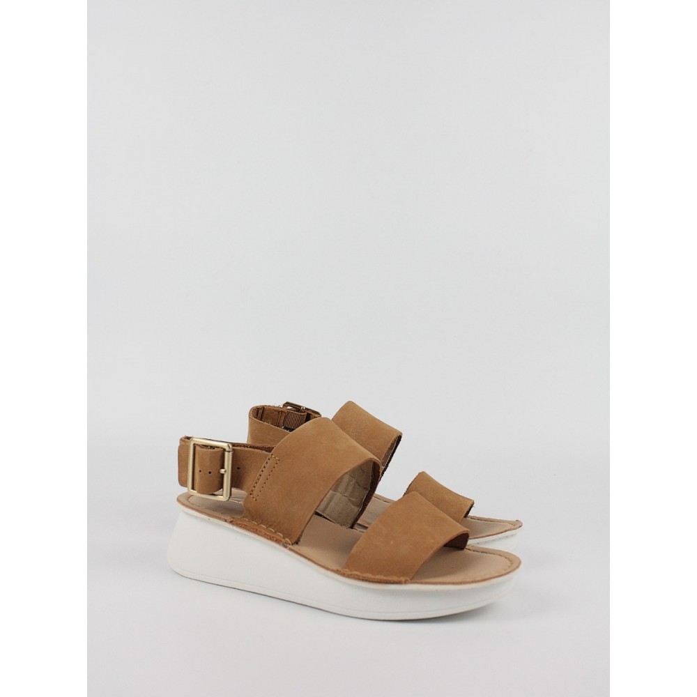 Women Sandal Clarks Velhill Strap 26170823 Light Tan